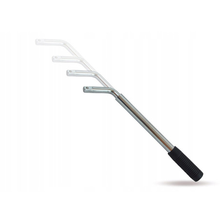 D4570 dvigalo trapezne oblike 2T s teleskopskim ključem in ohišjem