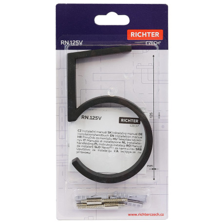 RN.125V.5.CE številka "5" črna