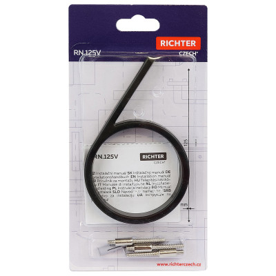 RN.125V.6.CE številka "6" črna RN.125V.6.CE številka "6" črna