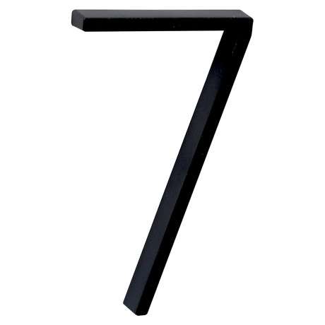 RN.125V.7.CE številka "7" črna