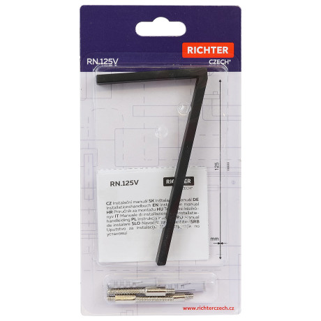 RN.125V.7.CE številka "7" črna