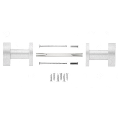 Kratka ravna nerjaveča kljuka SGOOD z vrtenjem. Kratka ravna nerjaveča kljuka SGOOD z vrtenjem.