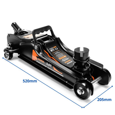 D10663P hidravlično dvigalo s plitkim profilom 2,5T