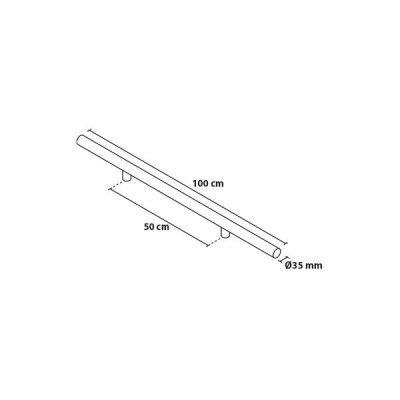Okroglo držalo 100/50 Okroglo držalo 100/50