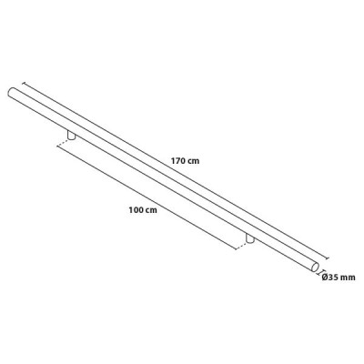 Okroglo držalo 170/100