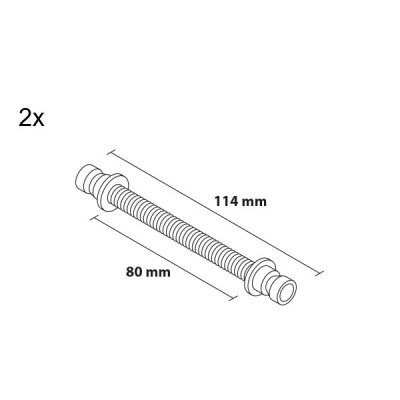 Obojestransko kvadratno držalo 50/30