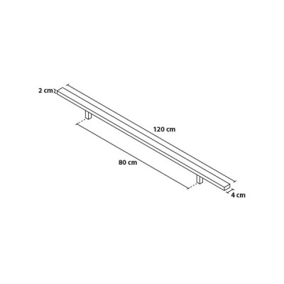 Kvadratno držalo 120/80 Kvadratno držalo 120/80