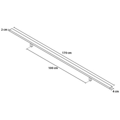 Kvadratno držalo 170/100