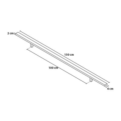 Kvadratno držalo 150/100 Kvadratno držalo 150/100