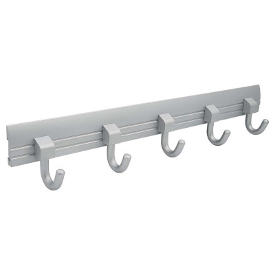 BRUNO obešalnik s 5 kljukicami Al 371mm