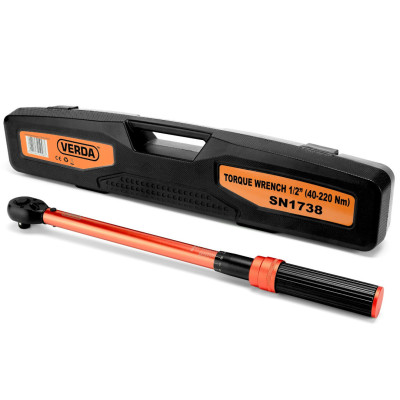 D1738 momentni ključ za kolesa 1/2" 40-220 Nm