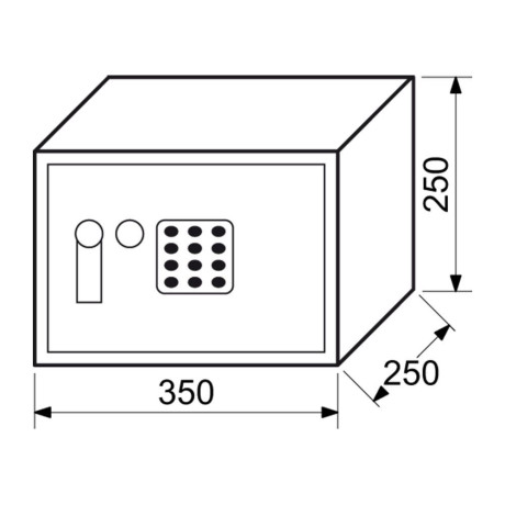 RS.25.EDK elektronski trezor
