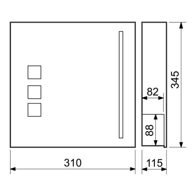 BK.501.GW.WO poštni nabiralnik BK.501.GW.WO poštni nabiralnik