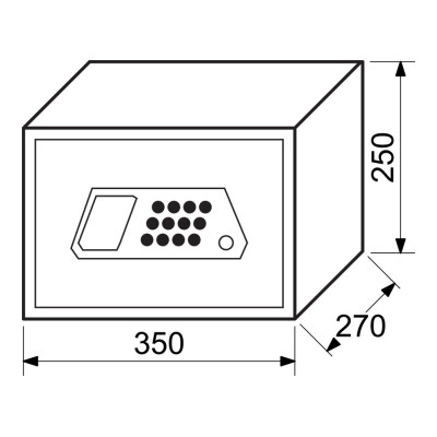 RS.25.GA.FIN elektronska sef RS.25.GA.FIN elektronska sef