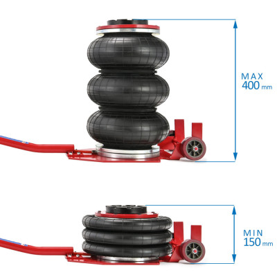 Hidravlični blazinasti dvigalka 3,5T MF80131. Hidravlični blazinasti dvigalka 3,5T MF80131.