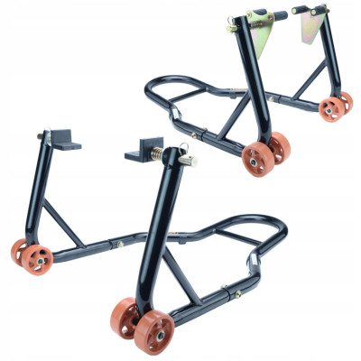 Stojalo za motorna kolesa SET za sprednje in zadnje kolo SN1706.