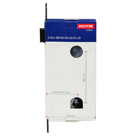 Z.301-BB.90/50/22.PL.CE vgradna ključavnica na ključ