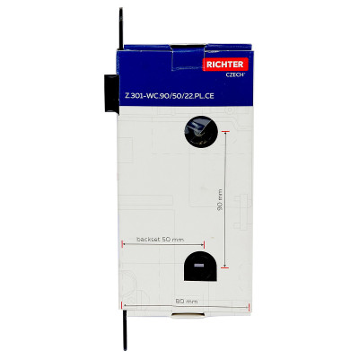 Z.301-WC.90/50/22.PL.CE vgradna ključavnica Z.301-WC.90/50/22.PL.CE vgradna ključavnica