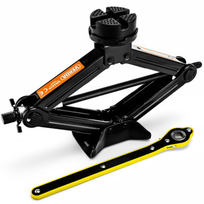 D4575 dvigalo trapezne oblike 2,5T z ovitkom in teleskopskim ključem