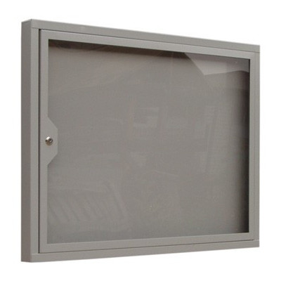 Informacijska vitrina 52x70cm RAL7035 POŠKODOVAN OKVIR