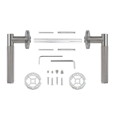 SORIA PZ kljuka za vrata brušeni nikel