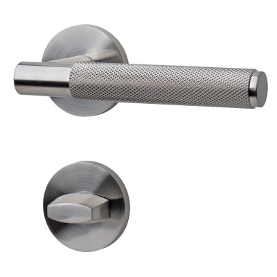 SORIA WC kljuka za vrata brušeni nikelj