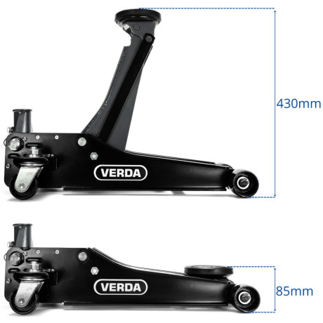 Hidravlično nizkoprofilno dvokolensko dvigalo 3T D3023