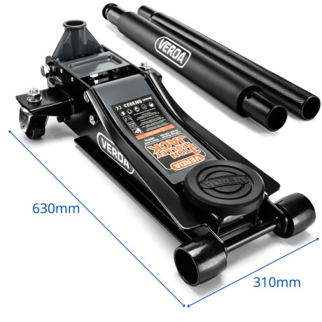 Hidravlično nizkoprofilno dvokolensko dvigalo 3T D3023