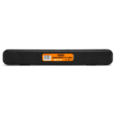 Dinamometrični ključ s blokado 1/4" 1-25 Nm + torbica SN1751