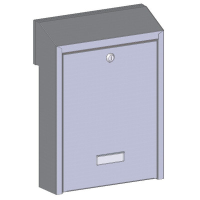 W3 poštni predal antracit