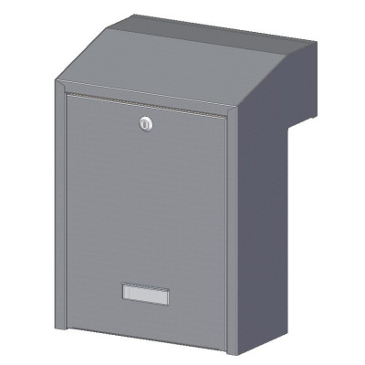 W3 - 2 nabiralnik za vgradnjo bakrena antik