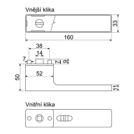 RK.S2.LIBERA.CE kljuka na vratima