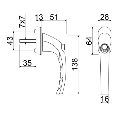 RHW.179.P.F9016 ročka na oknu