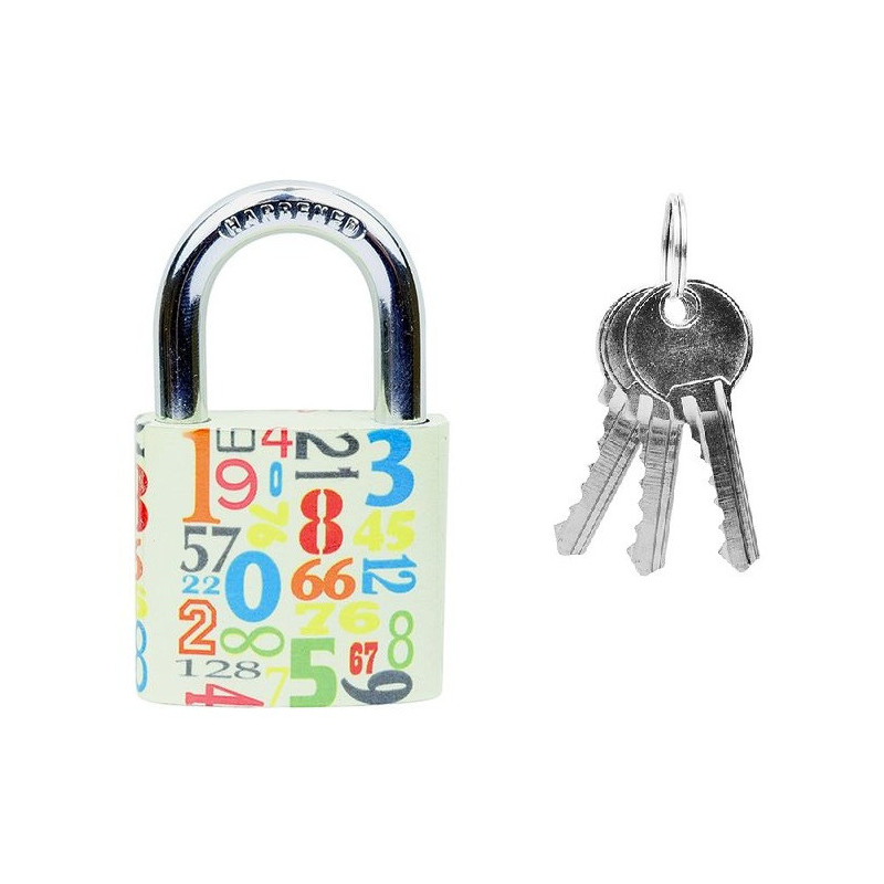 RV.OVAL.38.JU4 visiaci zámok s číslami RV.OVAL.38.JU4 visiaci zámok s číslami