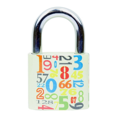 RV.OVAL.38.JU4 viseći lokot sa brojevima