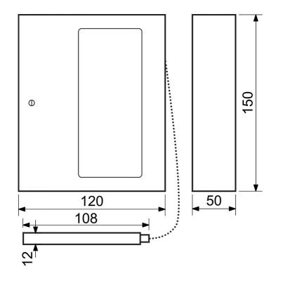 TS.1021.G.SU požarna omara za skupni ključ