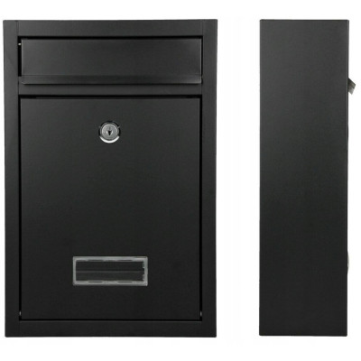 BELA poštni nabiralnik črna BELA poštni nabiralnik črna