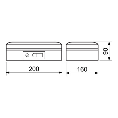 LC.200.CE skrinjica za ključe LC.200.CE skrinjica za ključe