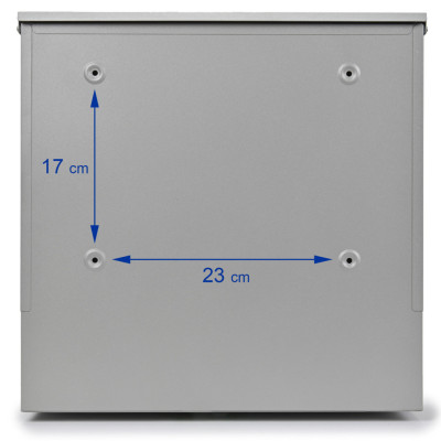 S3637 poštni nabiralnik srebrne barve + imitacija lesa. S3637 poštni nabiralnik srebrne barve + imitacija lesa.