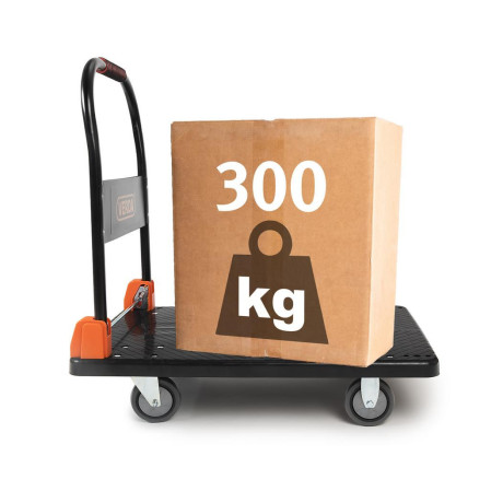 D300A zložljiv transportni voziček s ploščadjo