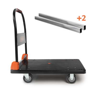 D300A zložljiv transportni voziček s ploščadjo