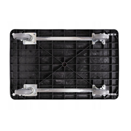 Skladací transportný plošinový vozík