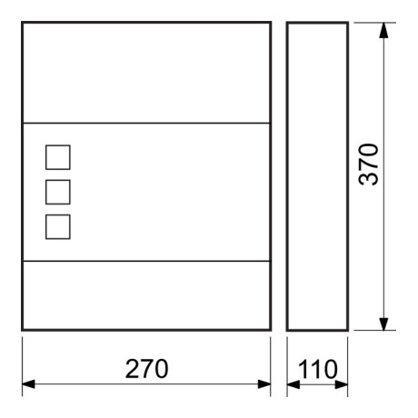 BK.525.G.AM poštni nabiralnik antracit