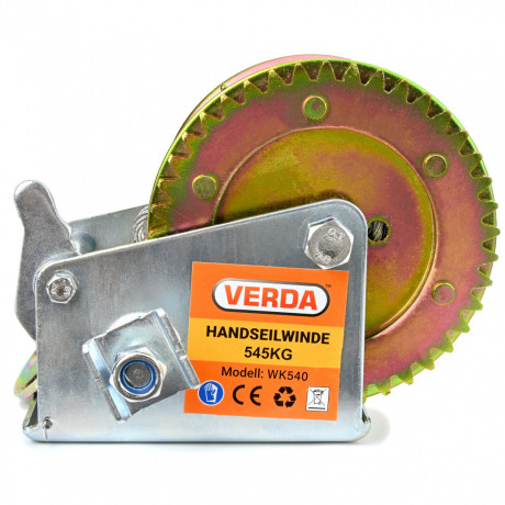 Ročna vitla s kablom s kapaciteto 545 kg WK540