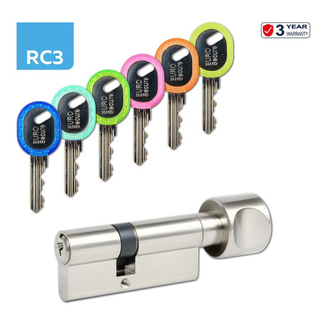 Vložek EURO Secure z gumbom