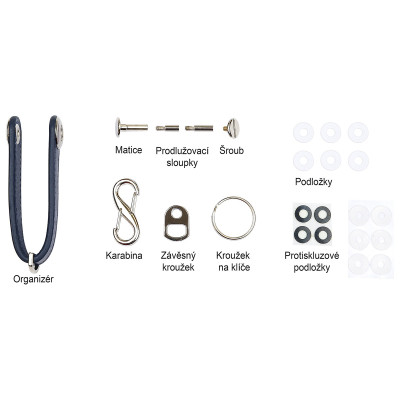 RP.ORGANIZER.MOD usnjena ključavnica