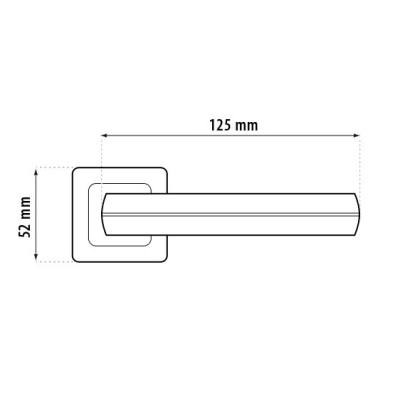 VIVA rozetové kovanie bronz VIVA rozetové kovanie bronz