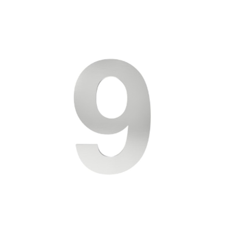 číslo "9" 155mm nerez číslo "9" 155mm nerez