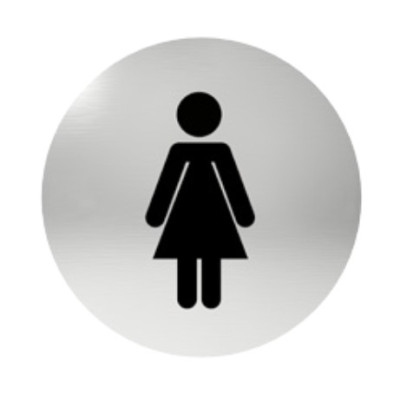 Označenie dverí samolepiace - WC dámy Označenie dverí samolepiace - WC dámy