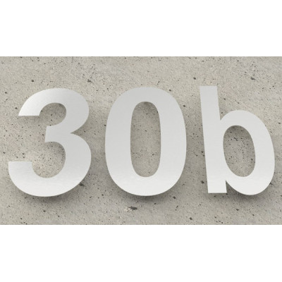 číslo "3" 155mm nerez číslo "3" 155mm nerez